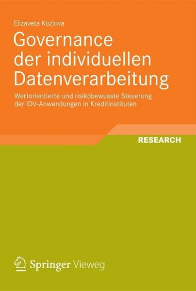 Produktbild: Governance der individuellen Datenverarbeitung