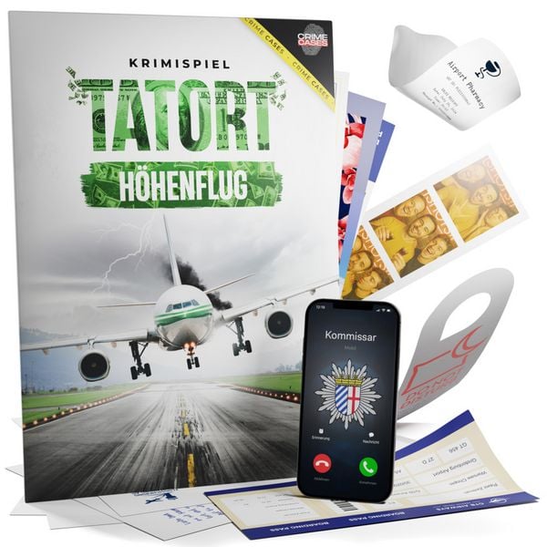 Produktbild: CRIMECASES Krimispiel: Tatort H&ouml;henflug