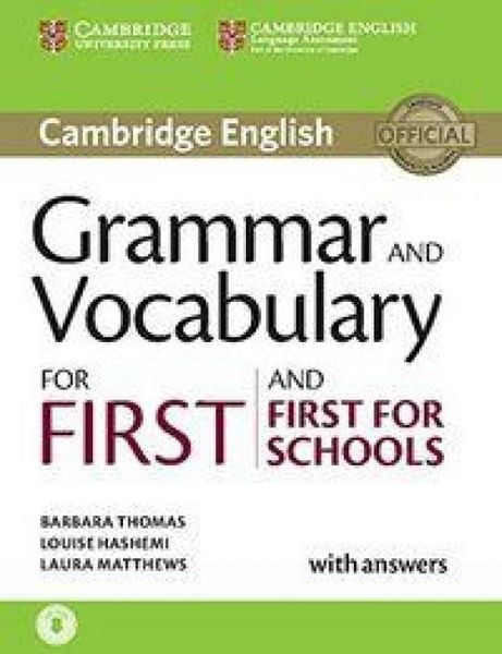 Produktbild: Grammar and Vocabulary for First and First for Schools Book with Answers and Audio