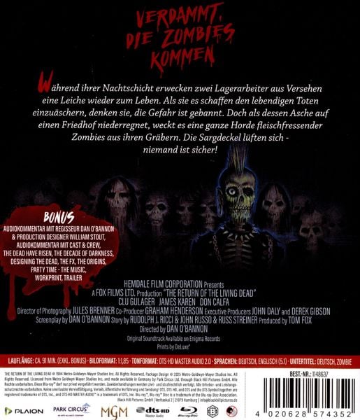 Produktbild: Verdammt, die Zombies kommen