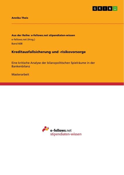 Produktbild: Kreditausfallsicherung und -risikovorsorge