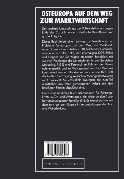 Produktbild: Osteuropa auf dem Weg zur Marktwirtschaft