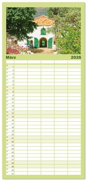 Produktbild: Familienplaner 2026 - Kapstadt: Leben unterm Tafelberg mit 5 Spalten (Wandkalender, 21 x 45 cm) CALVENDO