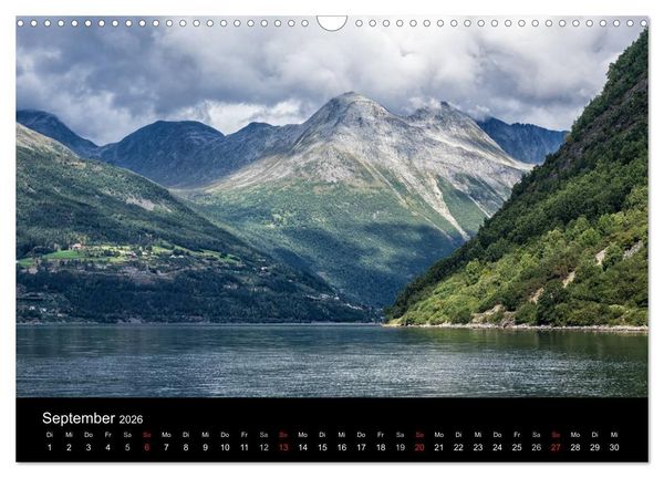 Produktbild: Norwegen - Unterwegs im Land der Berge, Trolle und Fjorde (Wandkalender 2026 DIN A3 quer), CALVENDO Monatskalender