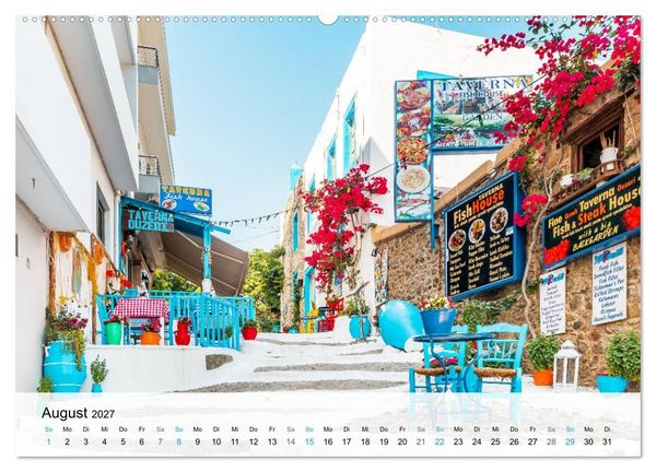 Produktbild: Insel Kos - Trauminsel des Dodekanes (Wandkalender 2027 DIN A2 quer), CALVENDO Monatskalender
