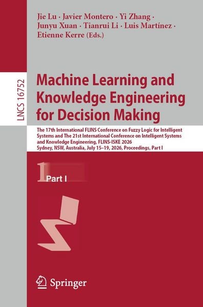 Produktbild: Machine Learning and Knowledge Engineering for Decision Making