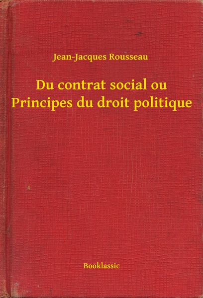 Produktbild: Du contrat social ou Principes du droit politique