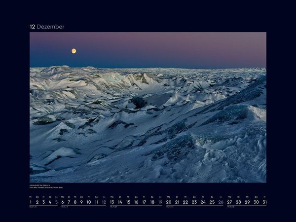 Produktbild: Eiswelten - KUNTH Wandkalender 2027