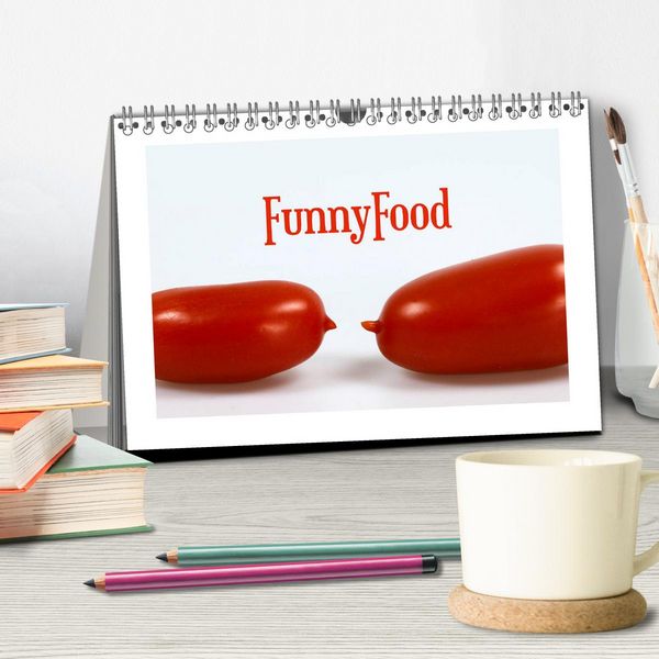 Produktbild: FunnyFood (Tischkalender 2026 DIN A5 quer), CALVENDO Monatskalender