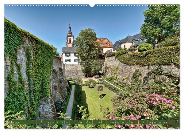Produktbild: Eltville am Rhein - Wein, Sekt, Rosen (hochwertiger Premium Wandkalender 2026 DIN A2 quer), Kunstdruck in Hochglanz