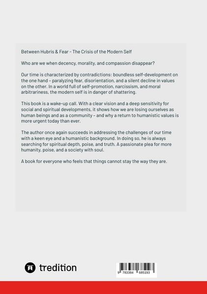 Produktbild: Between Hubris & Fear: The Crisis of the Modern Self - Volume I