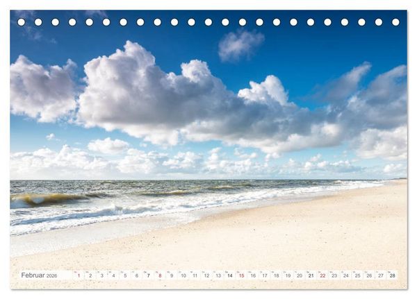 Produktbild: Nordseeperle Sylt (Tischkalender 2026 DIN A5 quer), CALVENDO Monatskalender