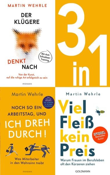 Produktbild: Erfolg: Der Kl&uuml;gere denkt nach/ Noch so ein Arbeitstag / Viel Flei&szlig;, kein Preis (3in1 Bundle)