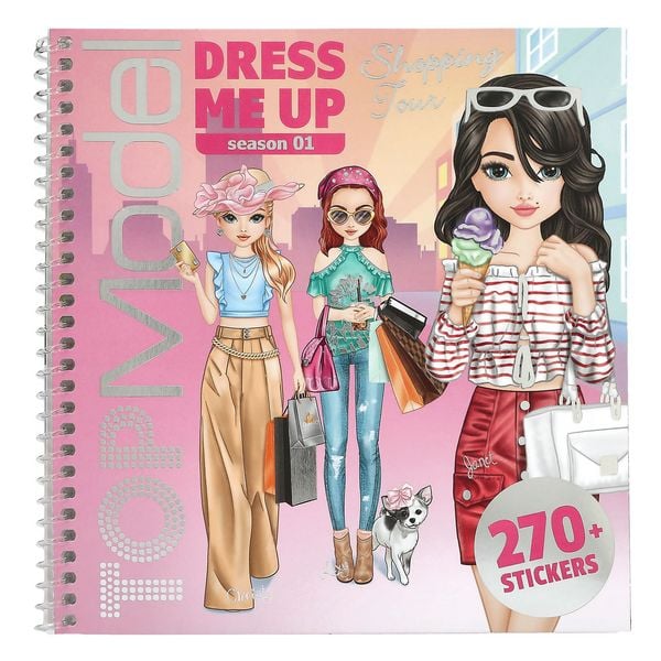 Produktbild: TOPModel Dress Me Up Stickerbuch Shopping Tour