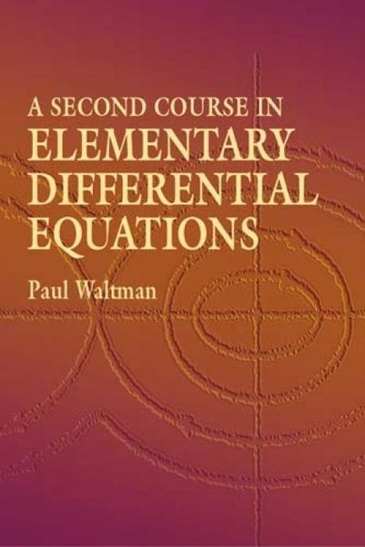 Produktbild: A Second Course in Elementary Differential Equations