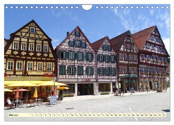 Produktbild: Unterwegs in Bad Urach (Wandkalender 2027 DIN A4 quer), CALVENDO Monatskalender