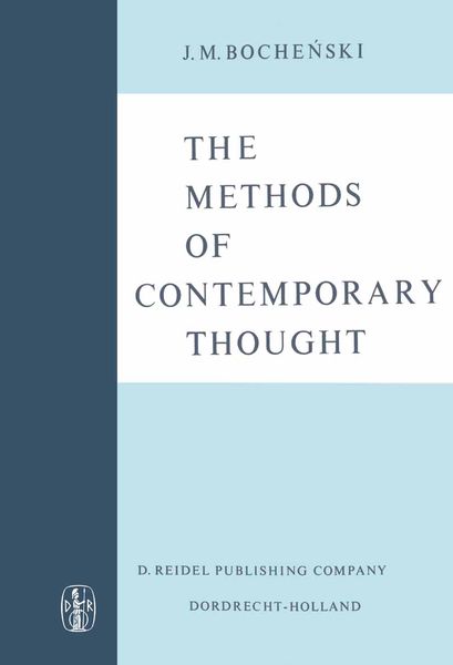 Produktbild: The Methods of Contemporary Thought