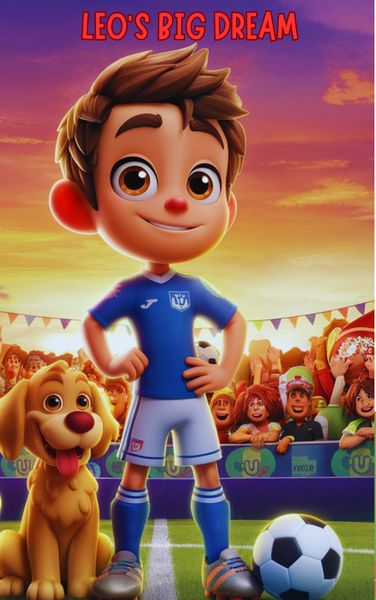 Produktbild: Leo's Big Dream - How Courage and Friendship Scored the Winning Goal