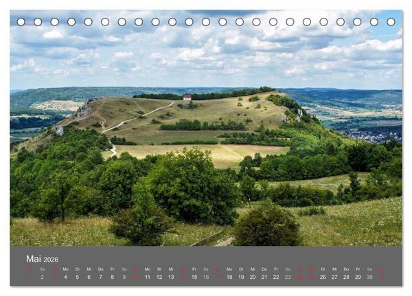 Produktbild: Fr&auml;nkische Schweiz wie gemalt (Tischkalender 2026 DIN A5 quer), CALVENDO Monatskalender