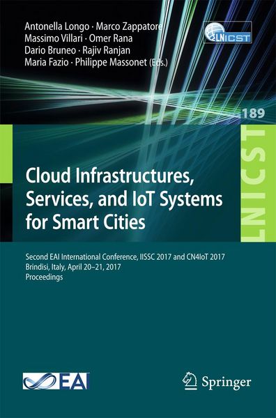 Produktbild: Cloud Infrastructures, Services, and IoT Systems for Smart Cities