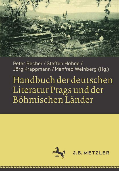 Produktbild: Handbuch der deutschen Literatur Prags und der B&ouml;hmischen L&auml;nder