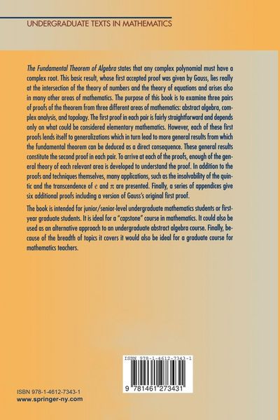 Produktbild: The Fundamental Theorem of Algebra