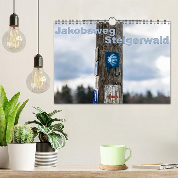 Produktbild: Jakobsweg Steigerwald (Wandkalender 2026 DIN A4 quer), CALVENDO Monatskalender