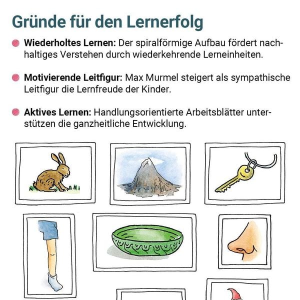 Produktbild: Max Murmel: Der Vorschulblock f&uuml;r einen guten Schulstart I