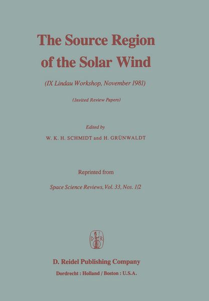 Produktbild: The Source Region of the Solar Wind