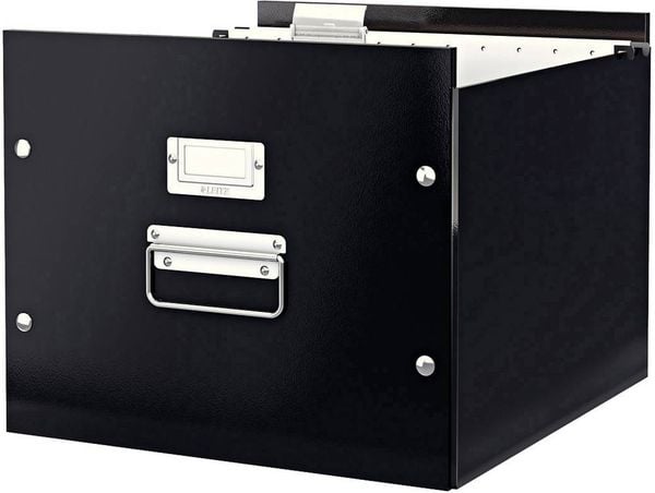 Produktbild: Leitz H&auml;ngemappenbox 6046-00-95 Schwarz 1St.