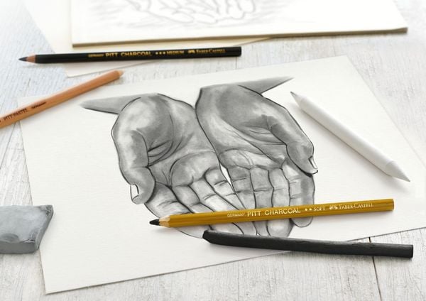 Produktbild: Faber-Castell Kohle Zeichenset