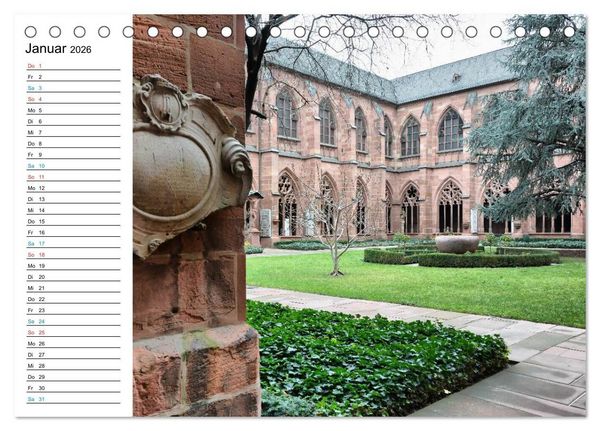 Produktbild: Mainz - Ansichtssache (Tischkalender 2026 DIN A5 quer), CALVENDO Monatskalender