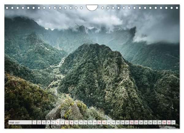 Produktbild: Mad&egrave;re - Paradis dans l&rsquo;Atlantique (Calendrier mural 2027 DIN A4 vertical), CALVENDO calendrier mensuel