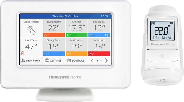 Produktbild: Honeywell Home Heizk&ouml;rperthermostat-Set Honeywell evohome EVO-APARTMENT-PLUS