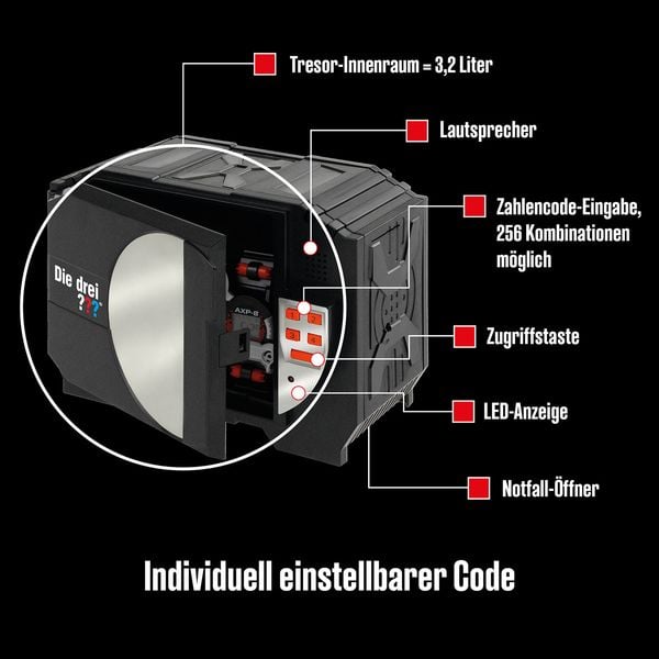 Produktbild: Die drei ??? Digitaler Tresor