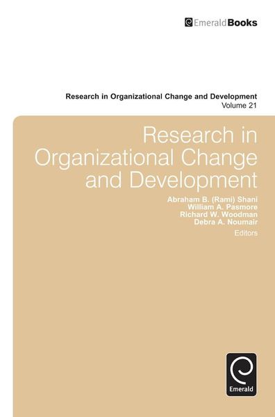 Produktbild: Research in Organizational Change and Development