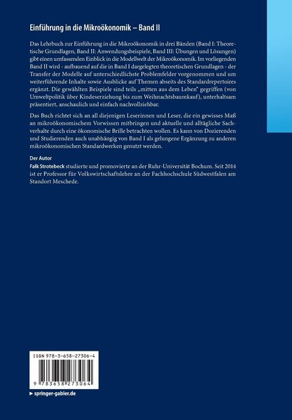 Produktbild: Einf&uuml;hrung in die Mikro&ouml;konomik