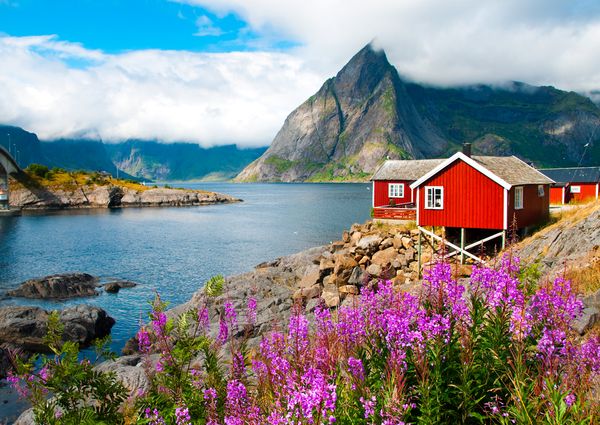Produktbild: Lais Puzzle Lofoten, Norwegen 500 Teile