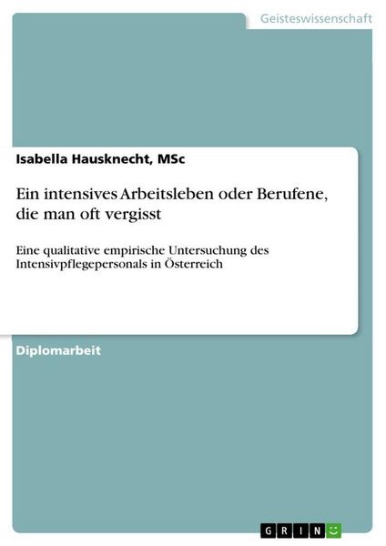 Produktbild: Ein intensives Arbeitsleben oder Berufene, die man oft vergisst