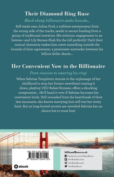 Produktbild: Their Diamond Ring Ruse / Her Convenient Vow To The Billionaire
