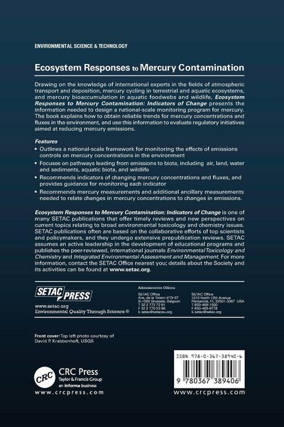 Produktbild: Ecosystem Responses to Mercury Contamination
