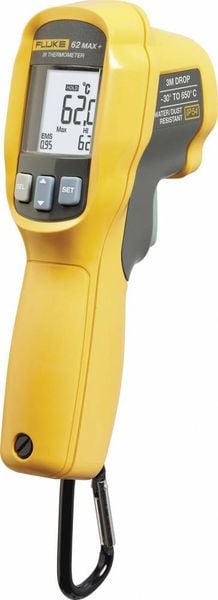 Fluke 62 MAX+ Infrarot-Thermometer Optik 12:1 -30 - +650 °C