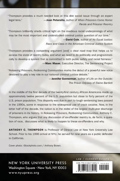 Produktbild: Releasing Prisoners, Redeeming Communities