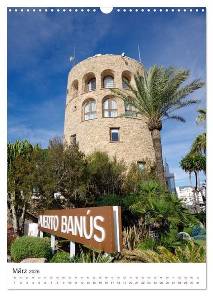 Produktbild: Marbella - Die Costa del Sol in Hochform (Wandkalender 2026 DIN A3 hoch), CALVENDO Monatskalender
