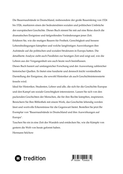 Produktbild: Bauernaufst&auml;nde in Deutschland