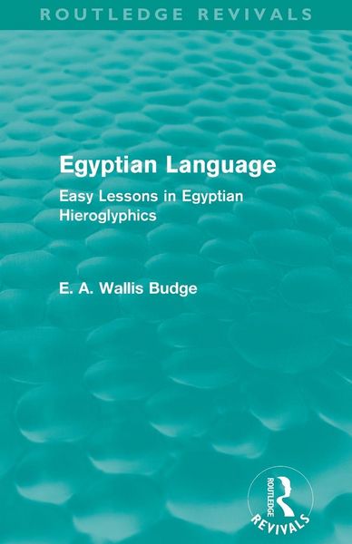 Produktbild: Egyptian Language (Routledge Revivals)