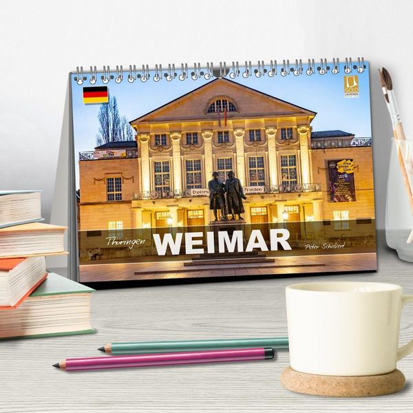 Produktbild: Th&uuml;ringen - Weimar (Tischkalender 2027 DIN A5 quer), CALVENDO Monatskalender