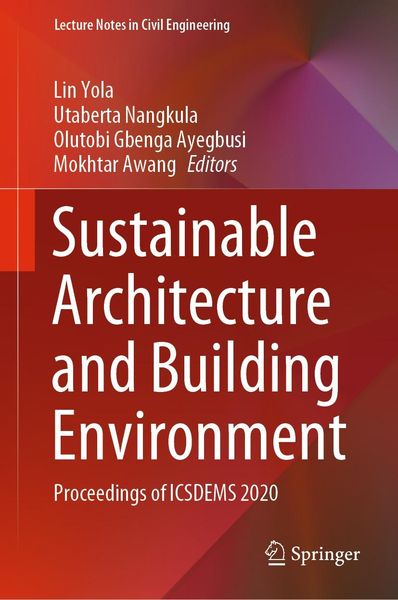 Produktbild: Sustainable Architecture and Building Environment
