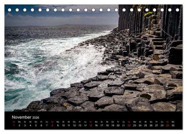Produktbild: Schottlands Inseln (Tischkalender 2026 DIN A5 quer), CALVENDO Monatskalender