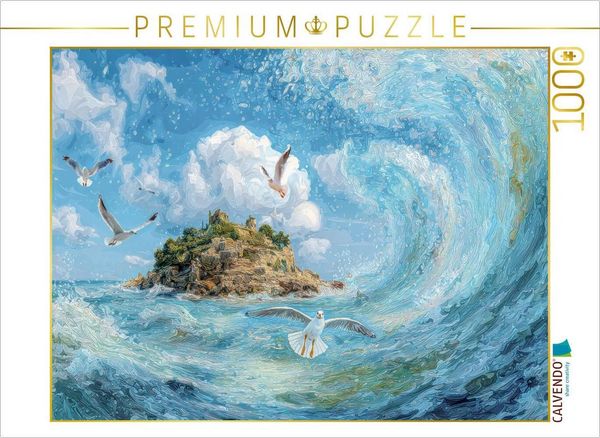 Produktbild: CALVENDO Puzzle Am Wasser | 1000 Teile Lege-Gr&ouml;&szlig;e 64x48cm Foto-Puzzle f&uuml;r gl&uuml;ckliche Stunden